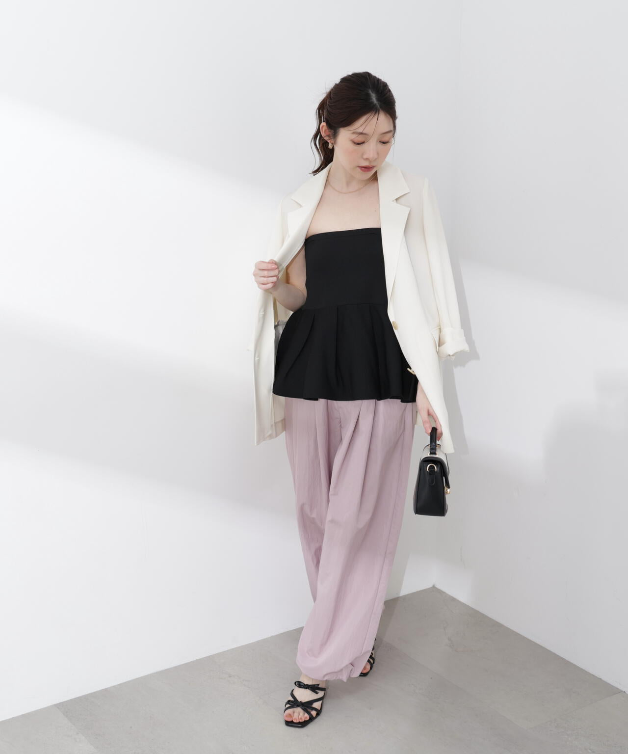 167cm 着用サイズ：M