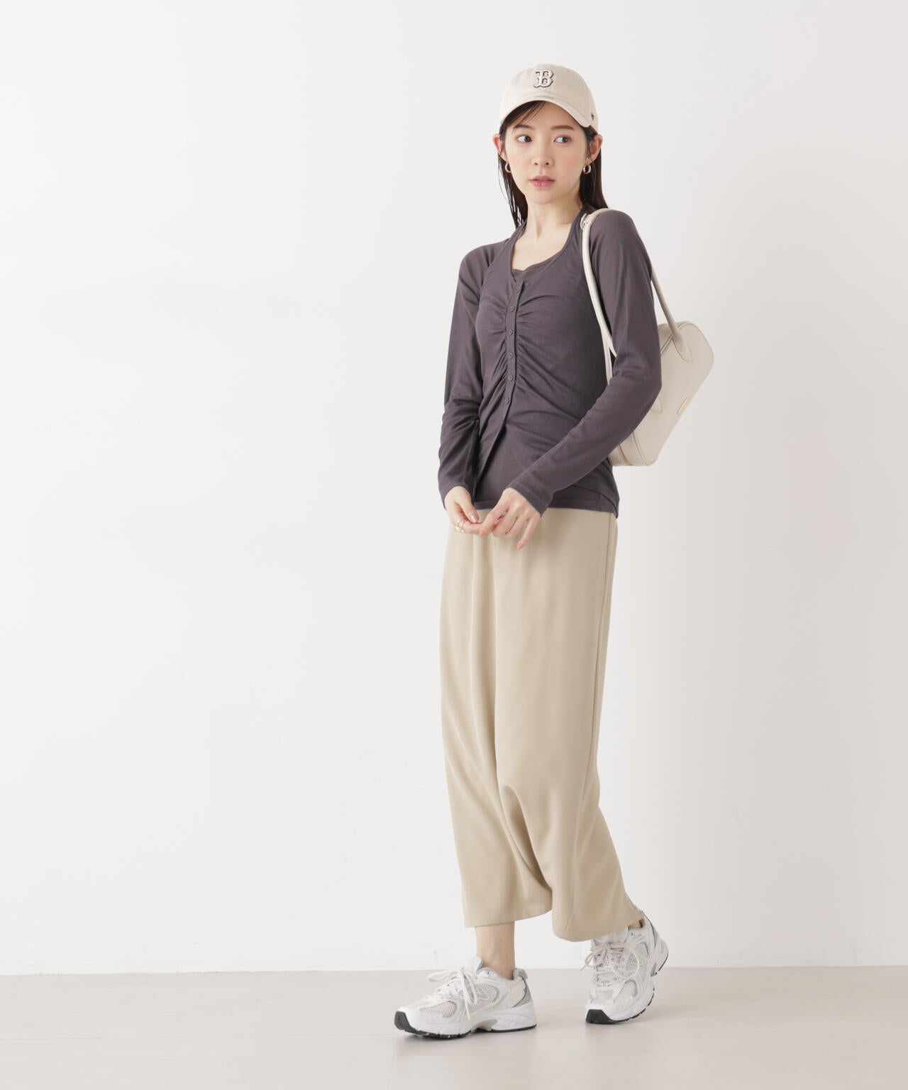 〈a/mie〉ホルターネックカット SETUP