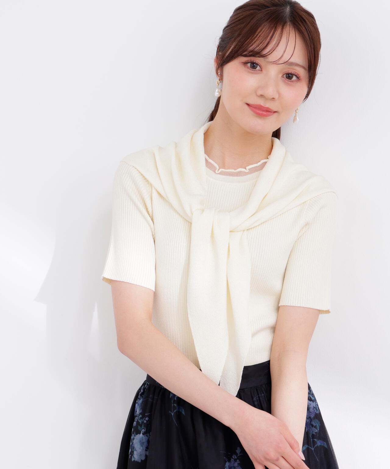 166cm B:78 W:56 H:83 S:24.5cm 着用サイズ：FR