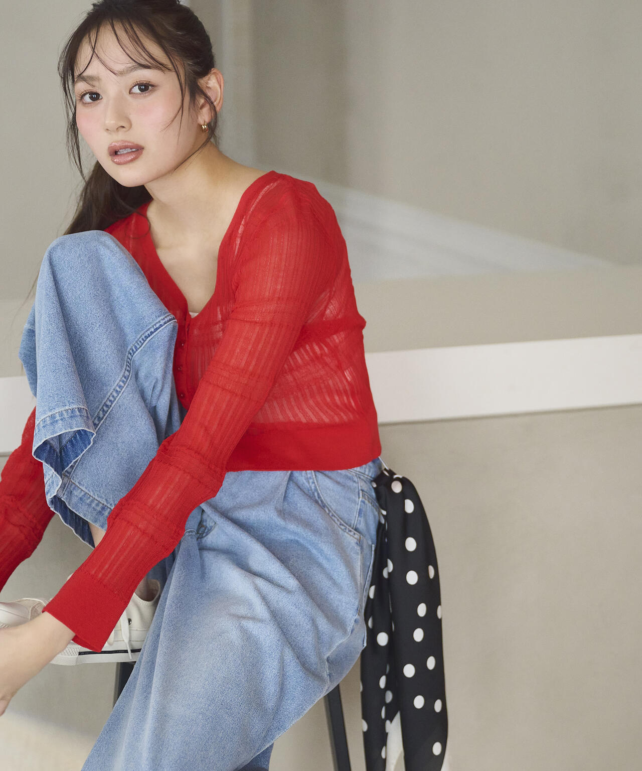 165cm 着用サイズ：FR