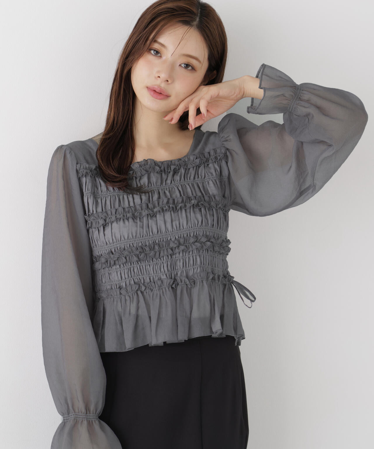 165cm 着用サイズ：FR