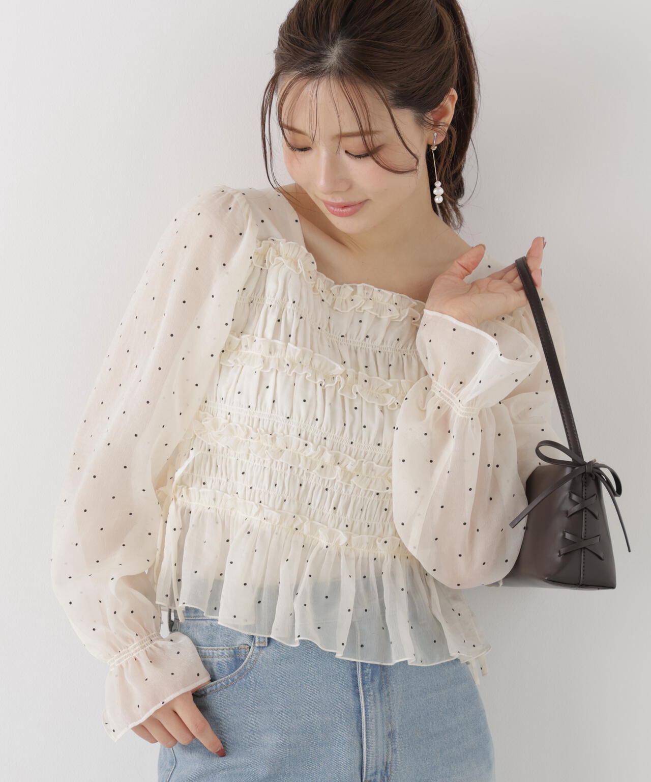 165cm 着用サイズ：FR