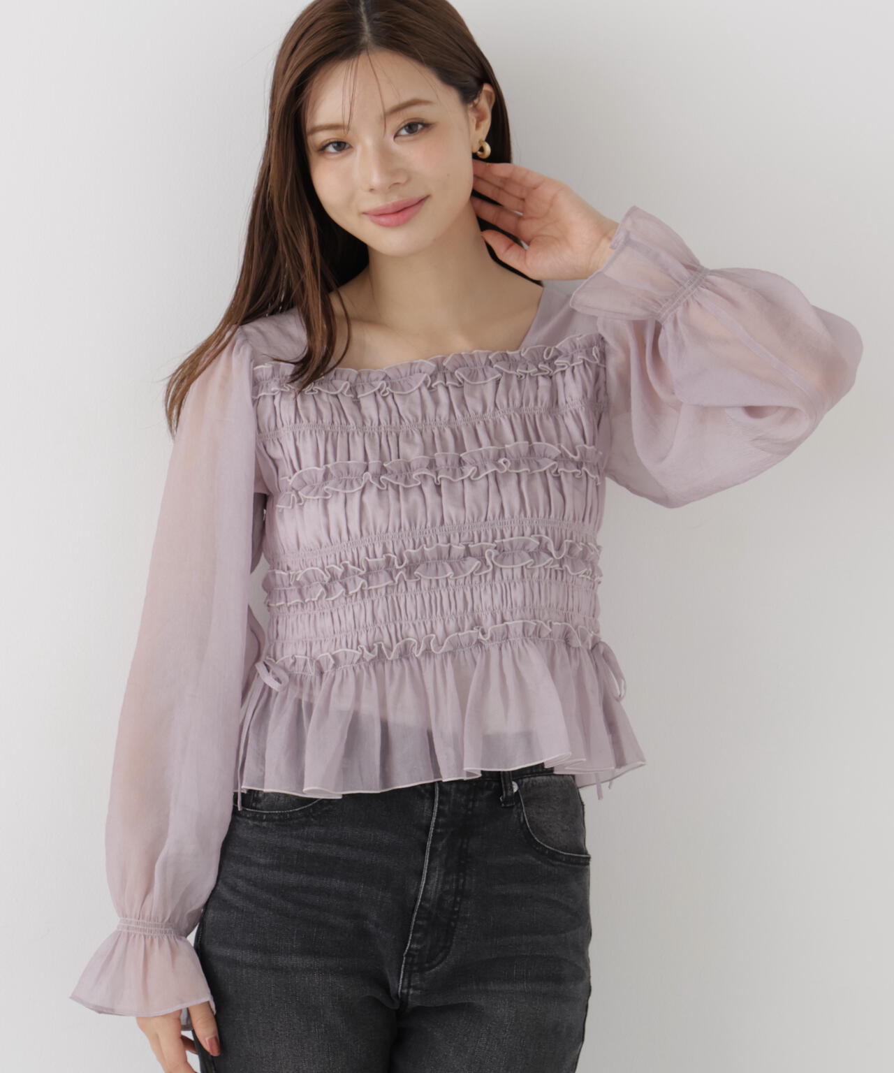 165cm 着用サイズ：FR