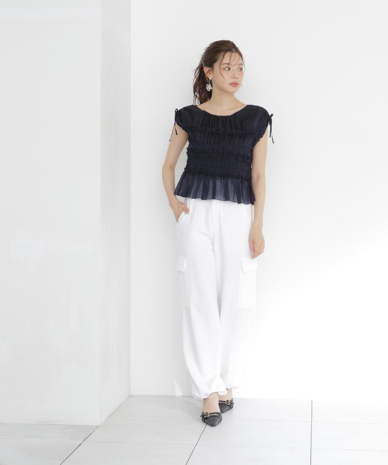 165cm 着用サイズ：FR
