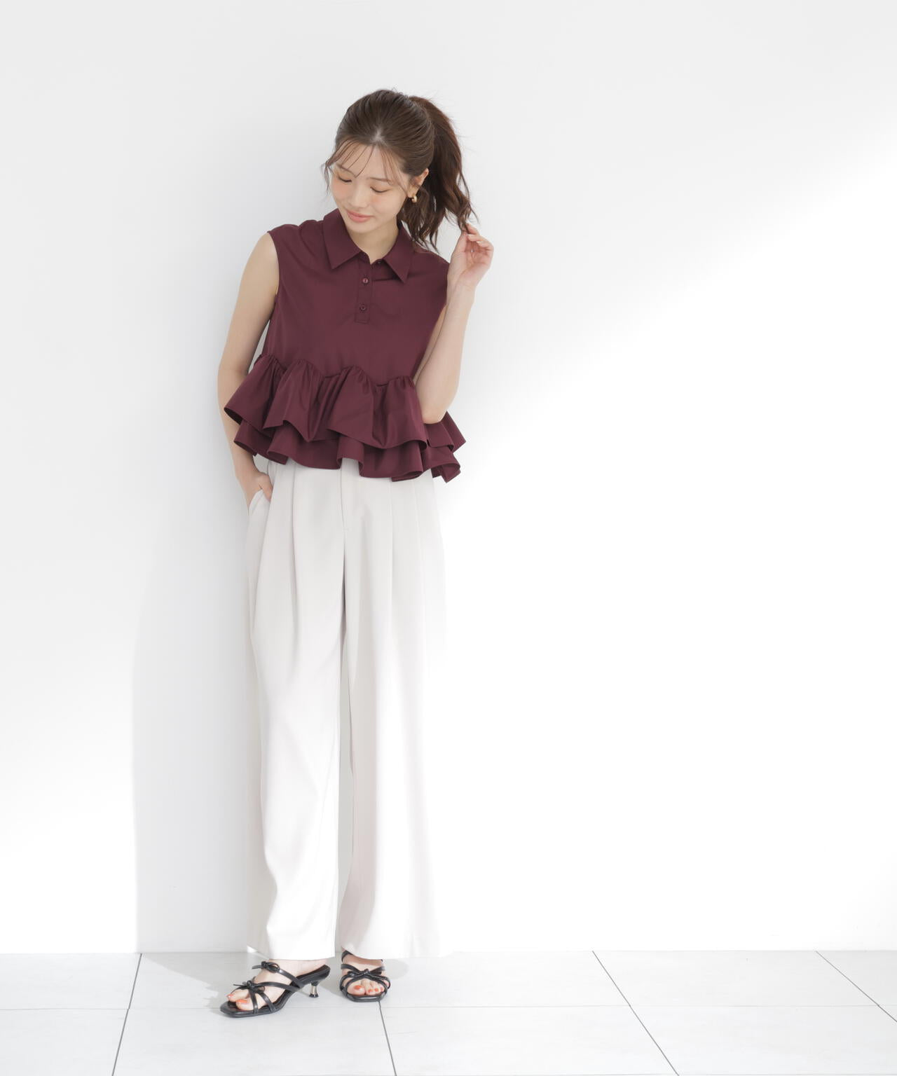 165cm 着用サイズ：FR