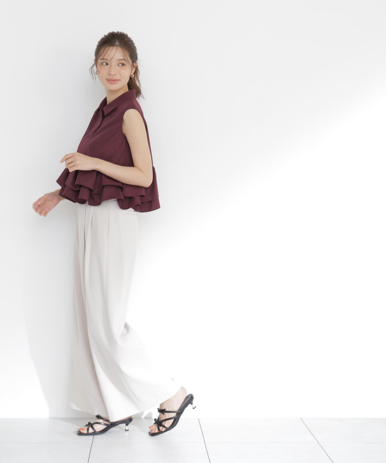 165cm 着用サイズ：FR