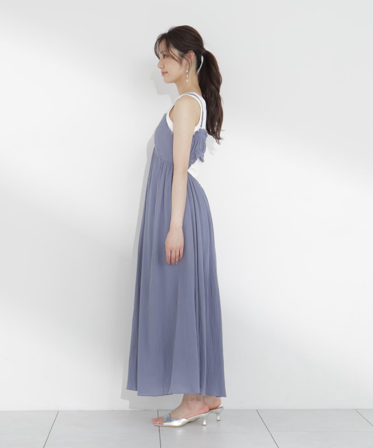 166cm B:78 W:56 H:83 S:24.5cm 着用サイズ：M
