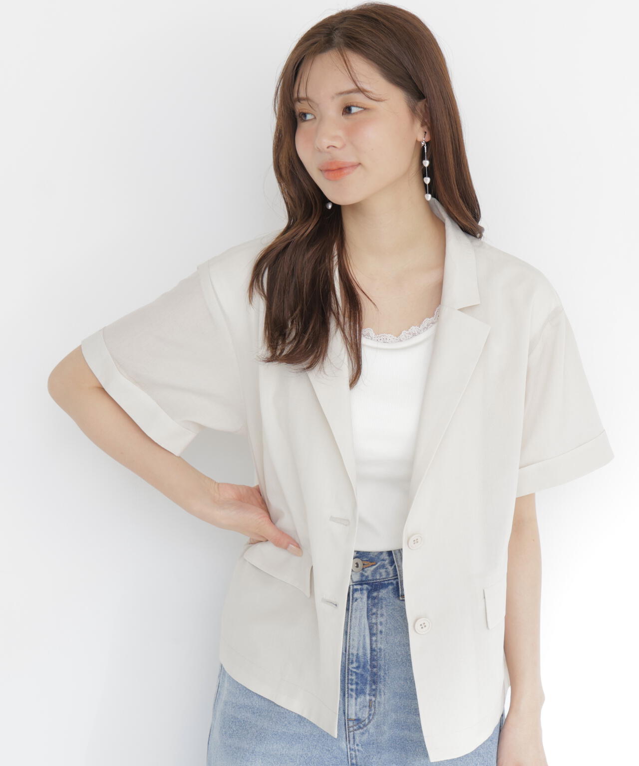 165cm 着用サイズ：FR
