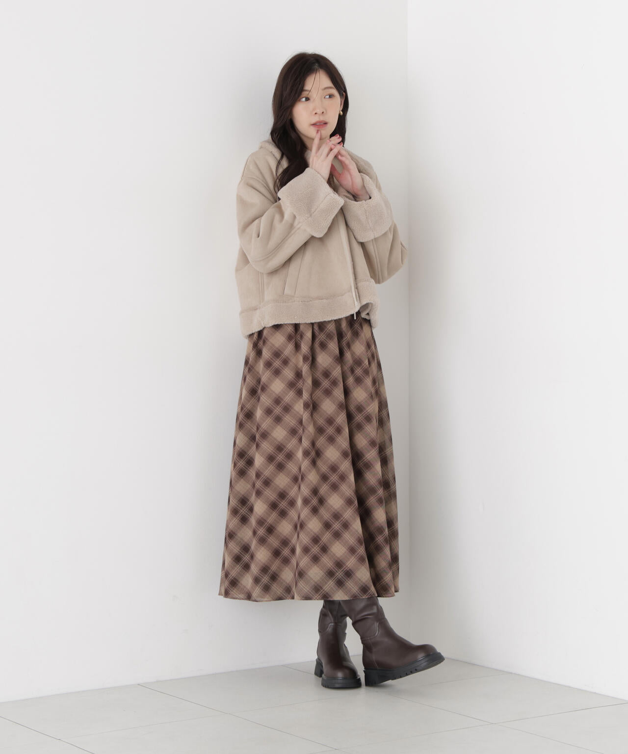 167cm 着用サイズ：M