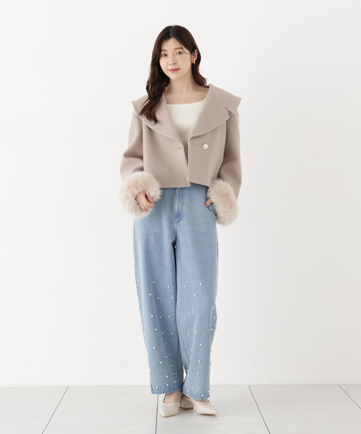 167cm 着用サイズ：M