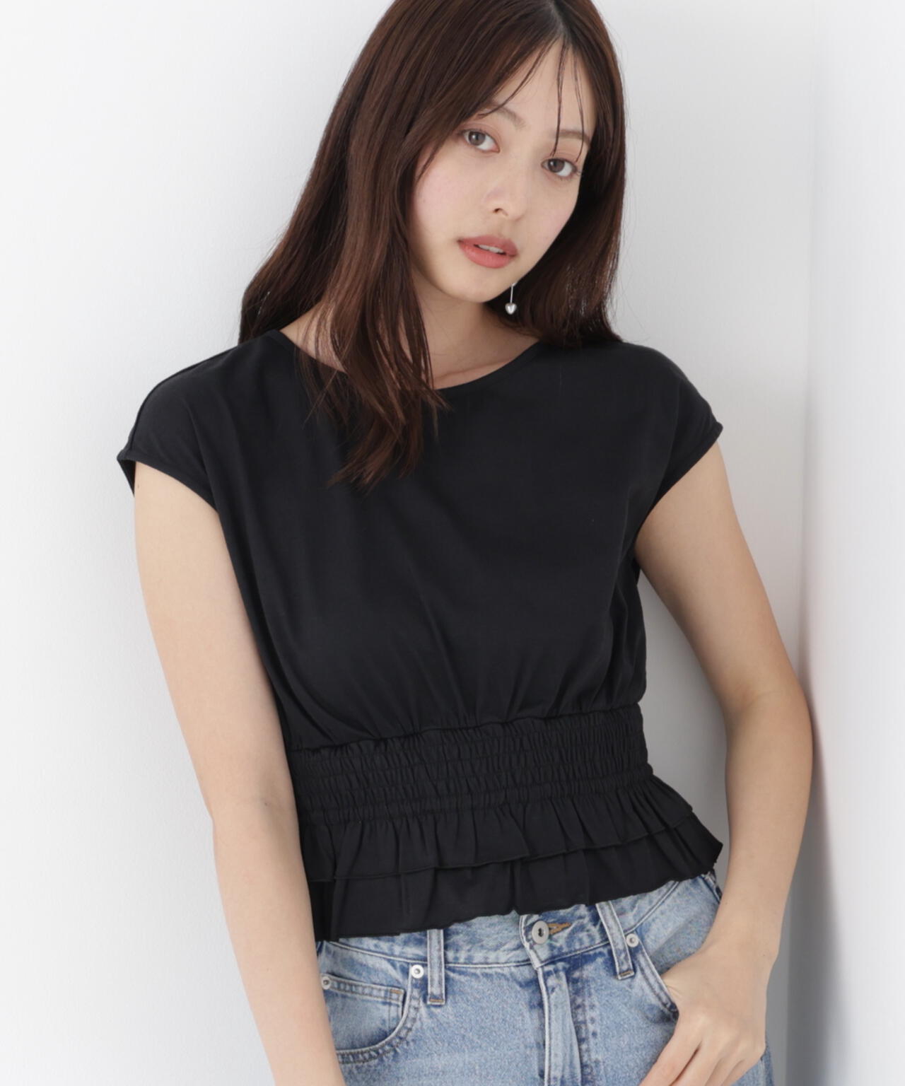 165cm B:82 W:59 H:86 S:25cm 着用サイズ：FR