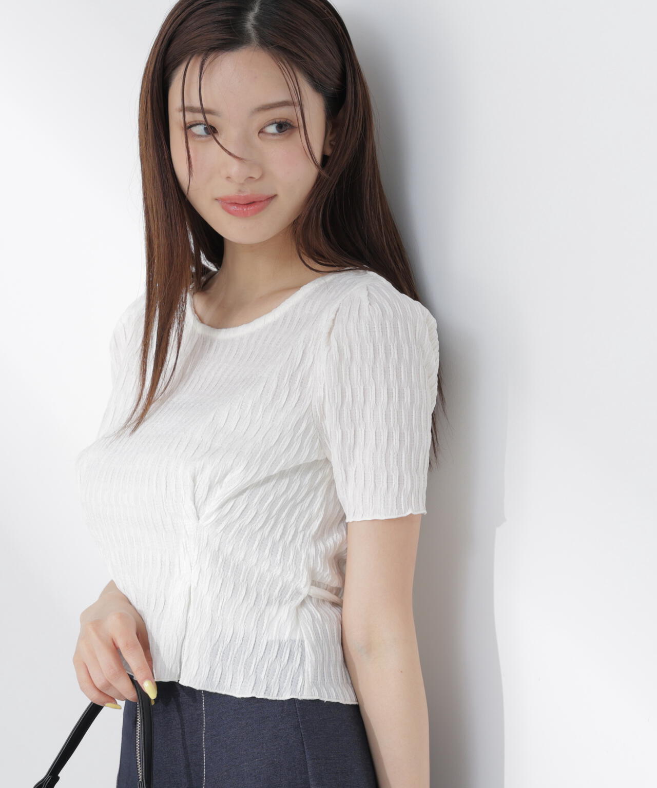 165cm B:82 W:59 H:86 S:25cm 着用サイズ：FR