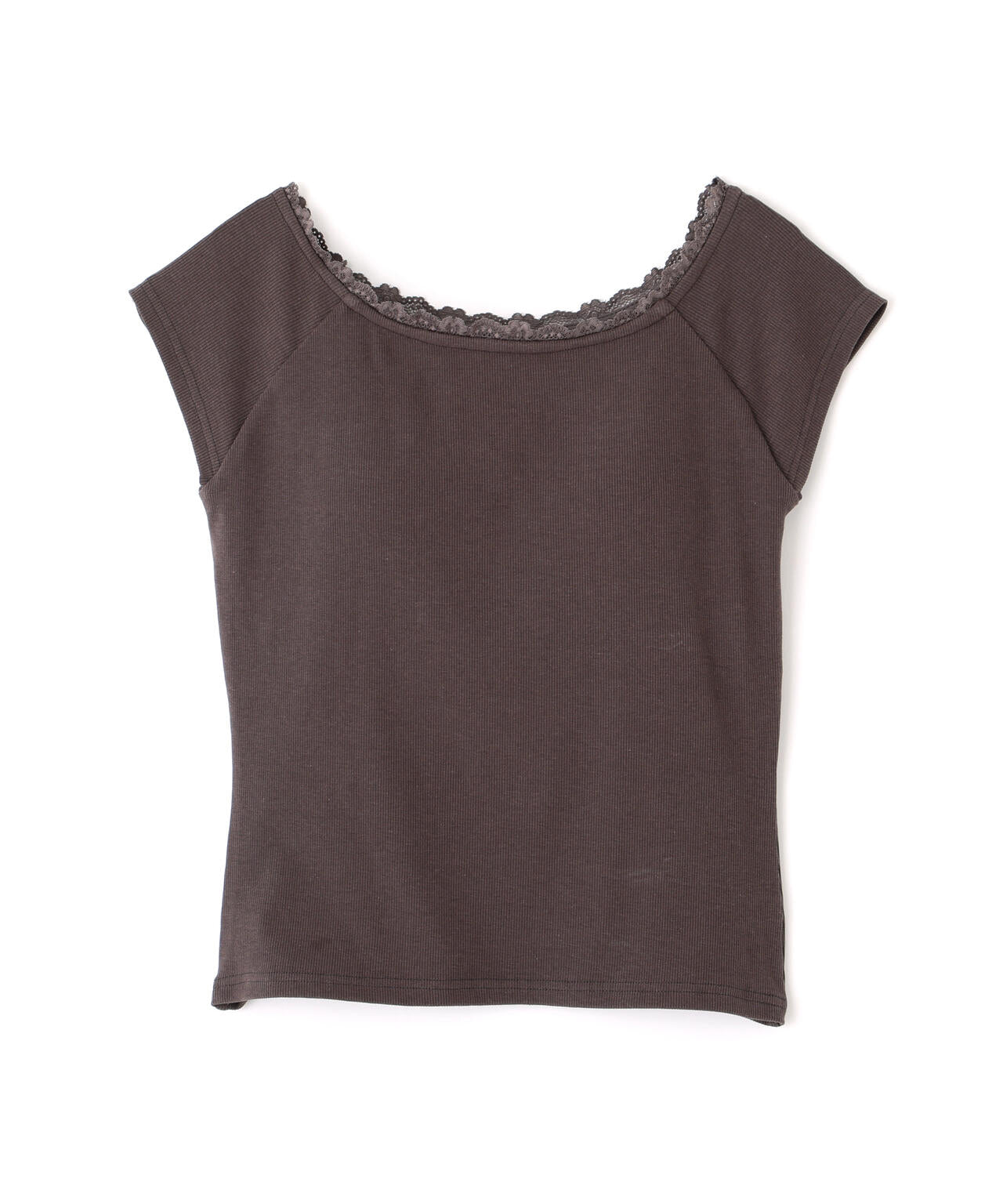 ＜a/mie＞カップ付きフレンチスリーブTシャツ