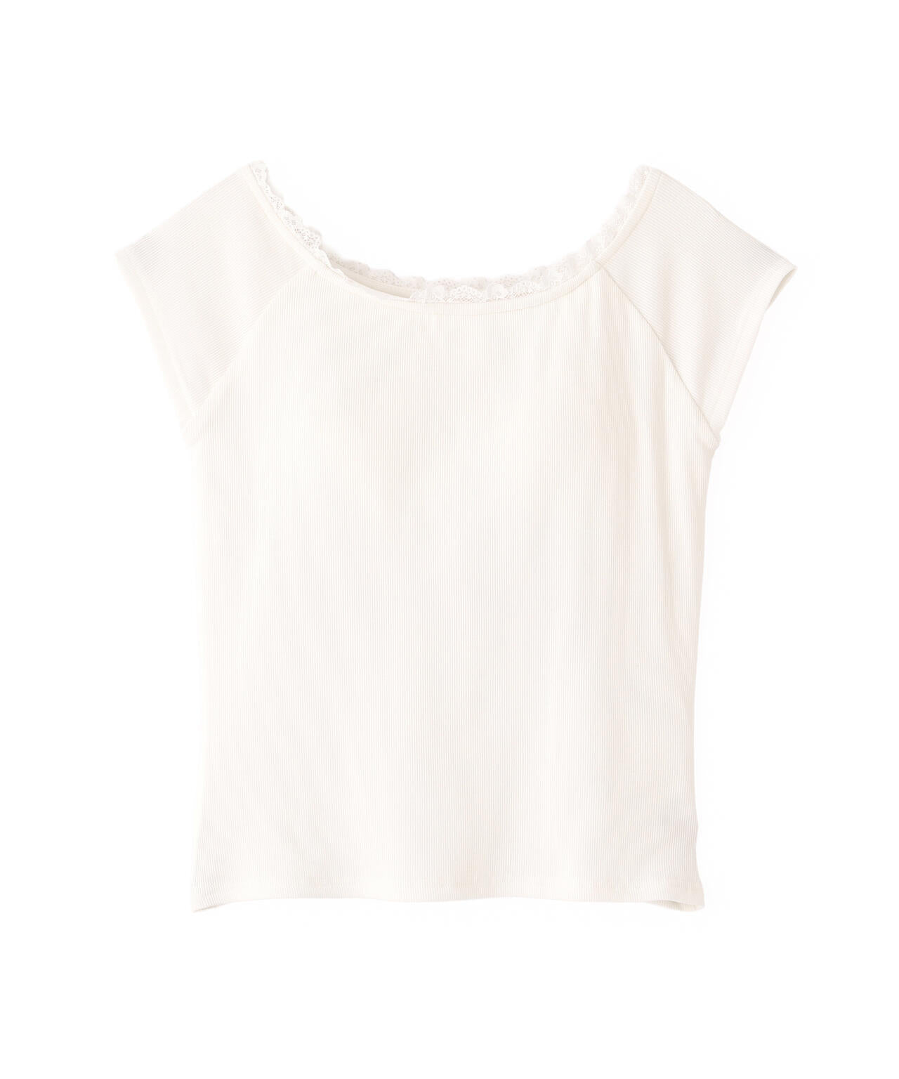 ＜a/mie＞カップ付きフレンチスリーブTシャツ