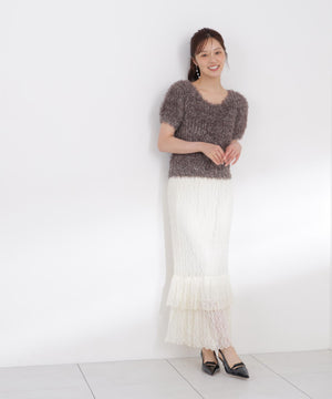166cm B:78 W:56 H:83 S:24.5cm 着用サイズ：FR