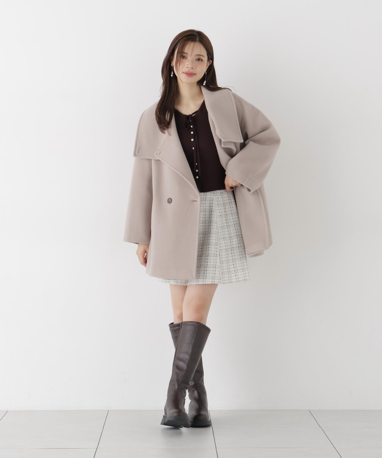 165cm 着用サイズ：FR