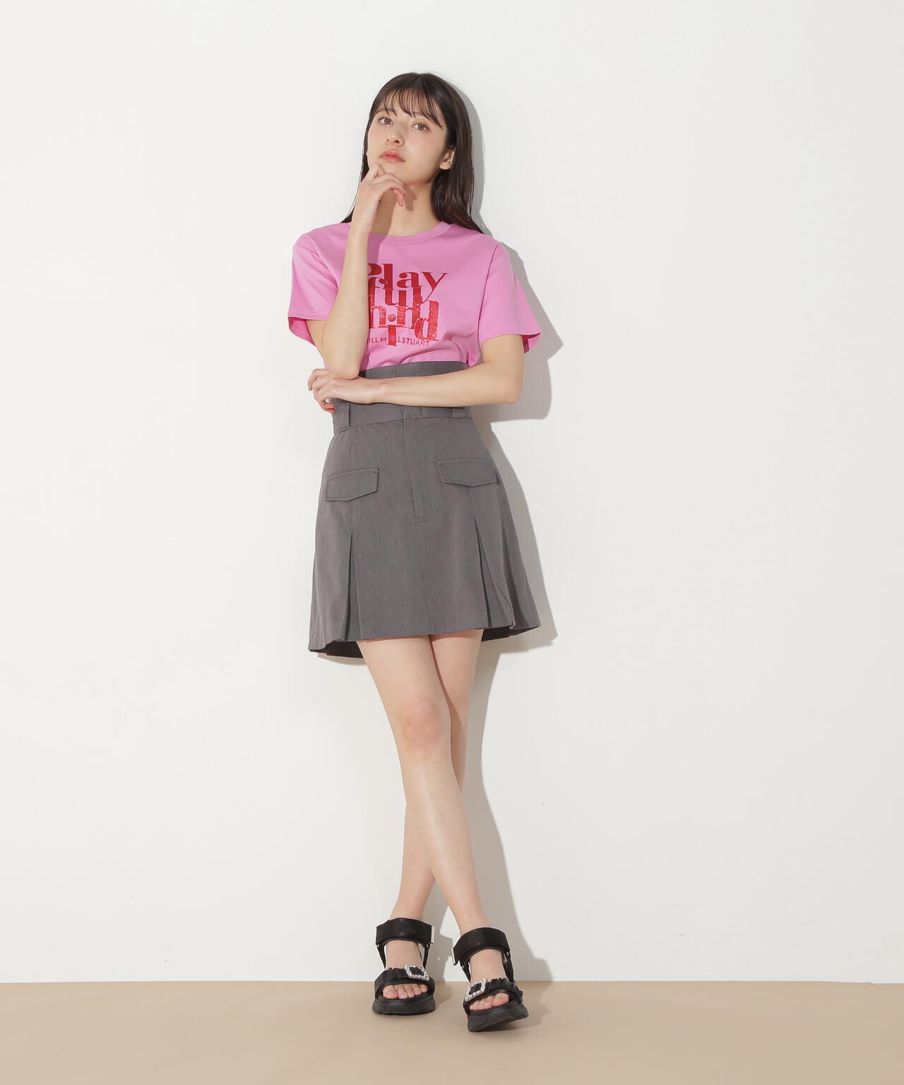 「Dickies × JILL by JILL STUART」別注ミニスカート
