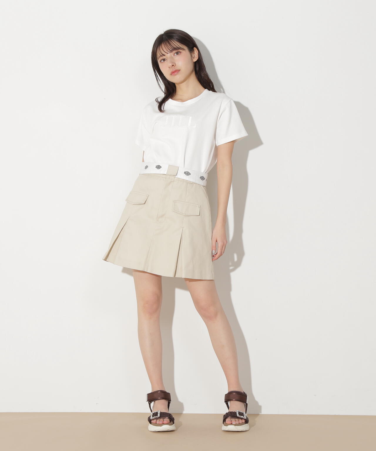 「Dickies × JILL by JILL STUART」別注ミニスカート