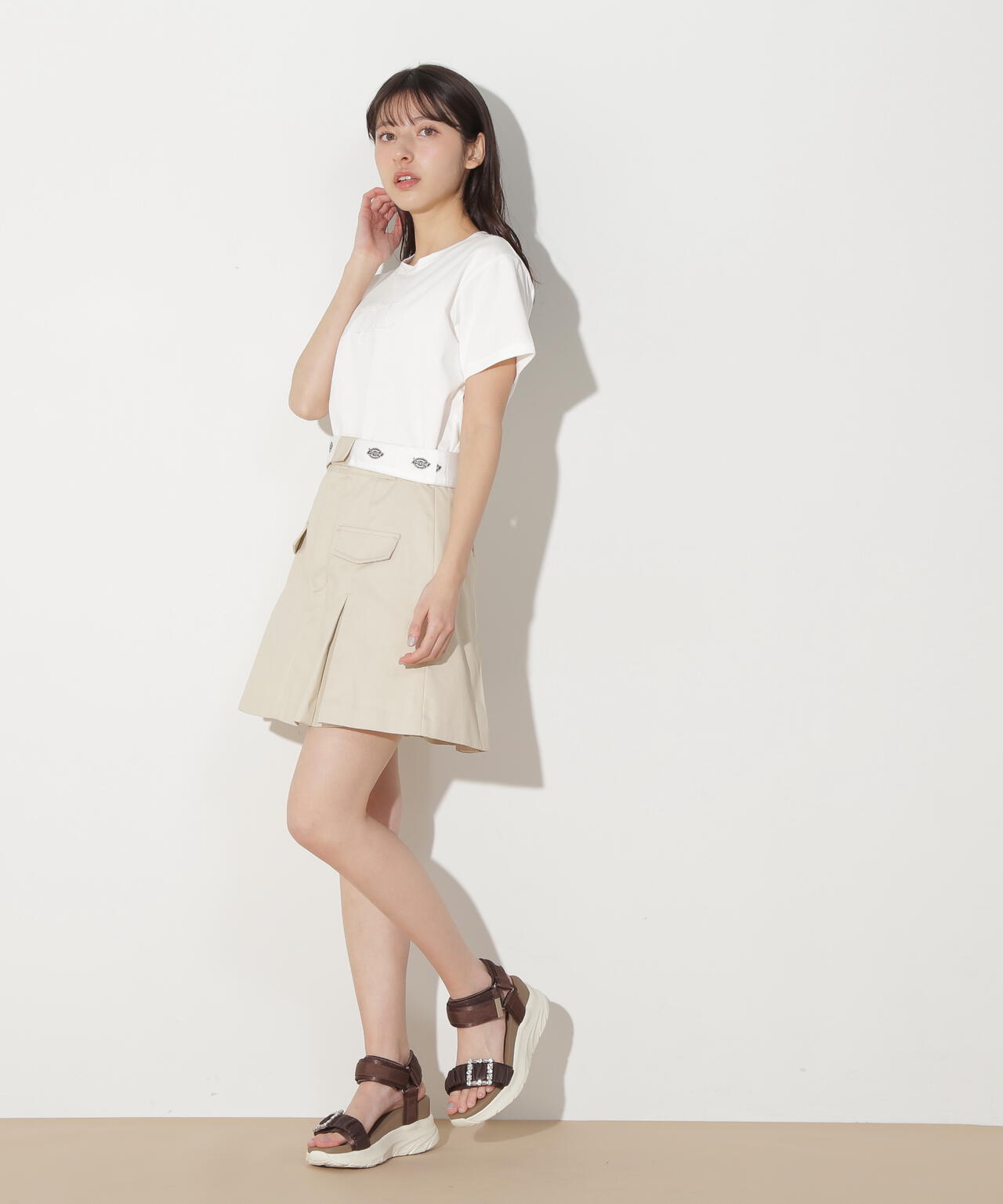 「Dickies × JILL by JILL STUART」別注ミニスカート