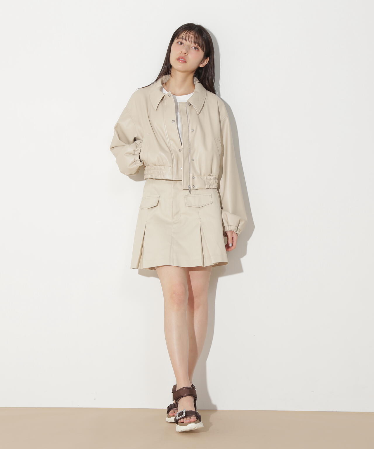 「Dickies × JILL by JILL STUART」別注ミニスカート