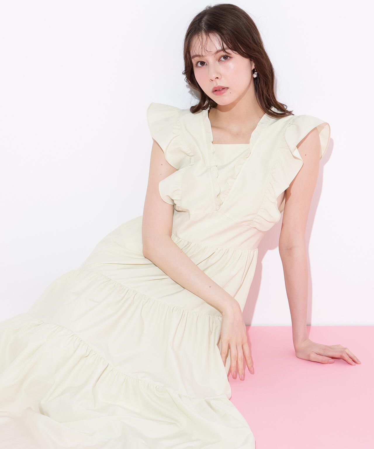 ティアードワンピース