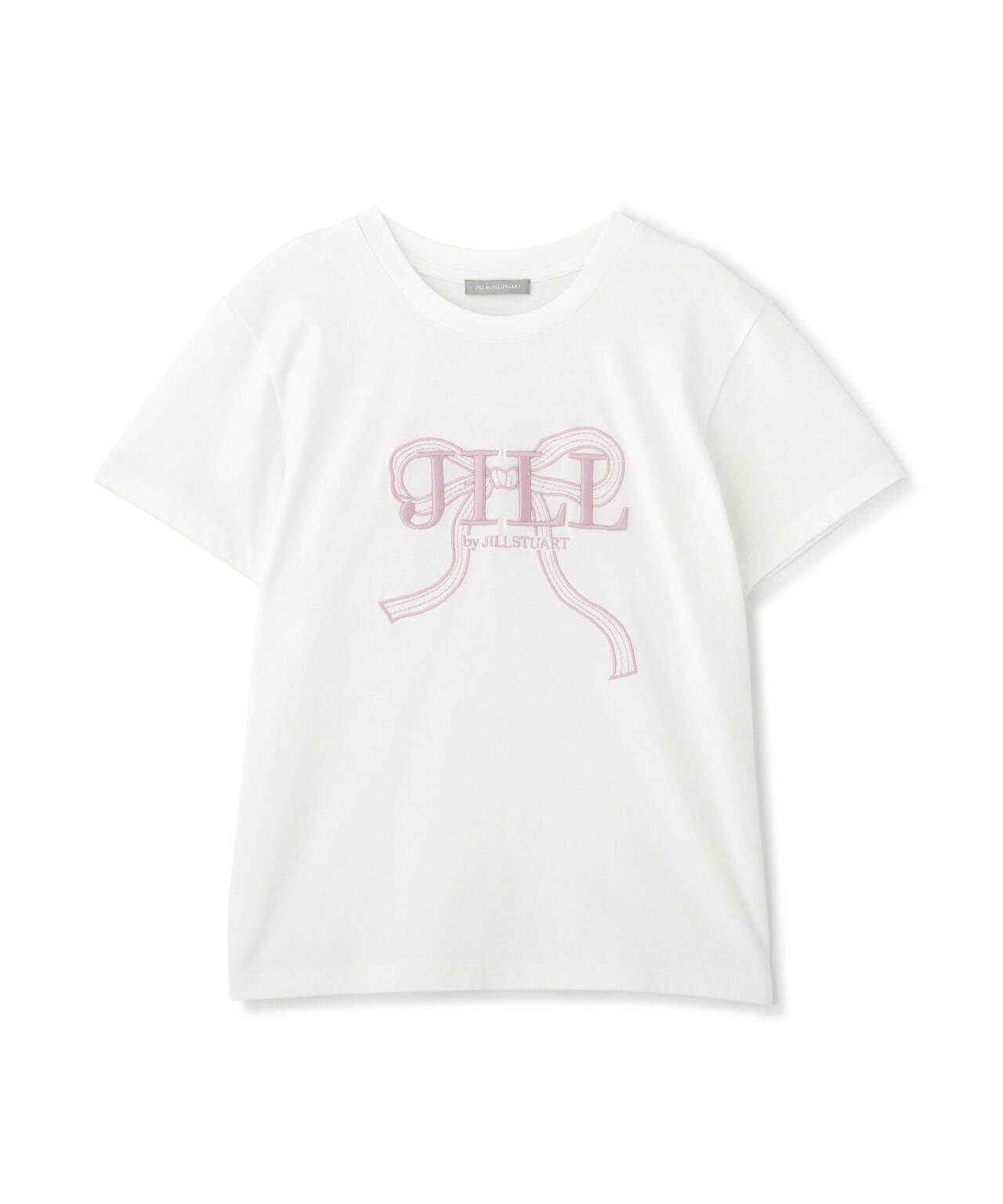 ビッグリボンロゴ刺繍Tシャツ