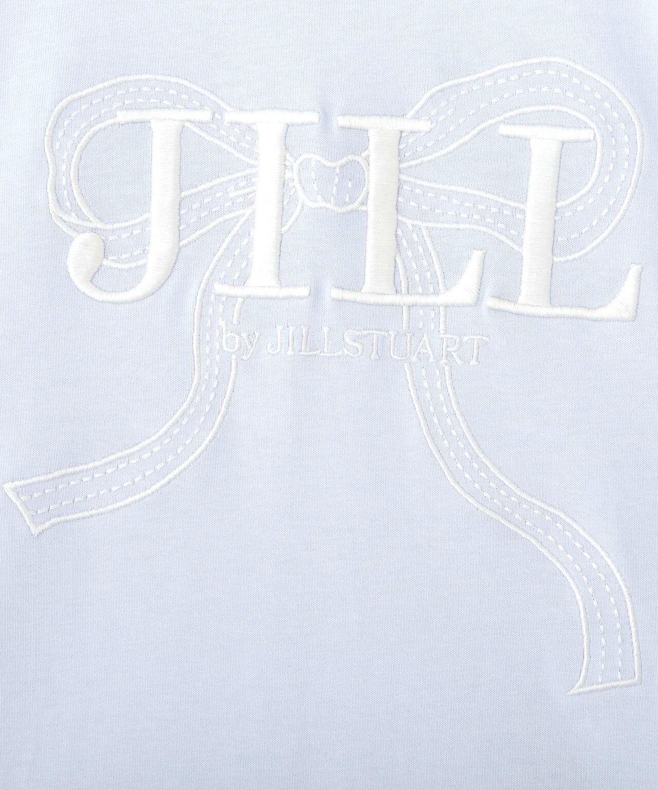 ビッグリボンロゴ刺繍Tシャツ
