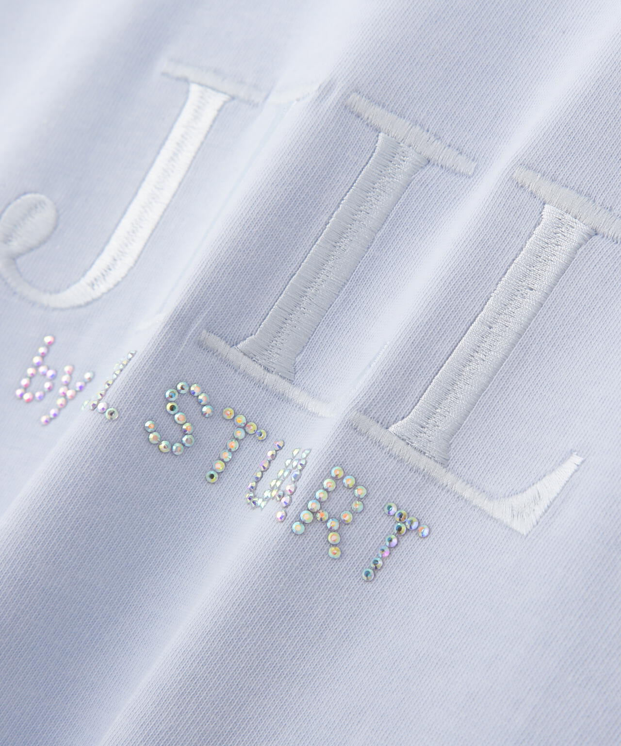 オーガニックコットン刺繍＆ホットフィットロゴTシャツ