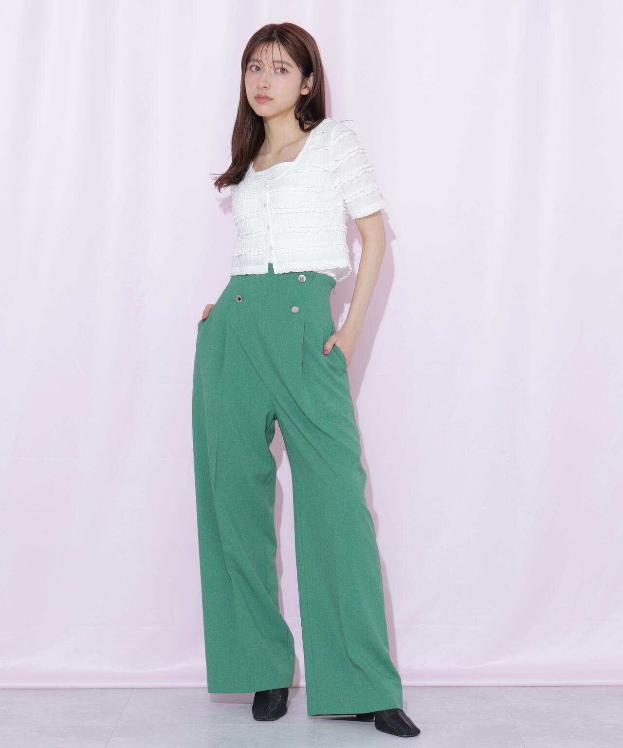 161cm 着用サイズ：M