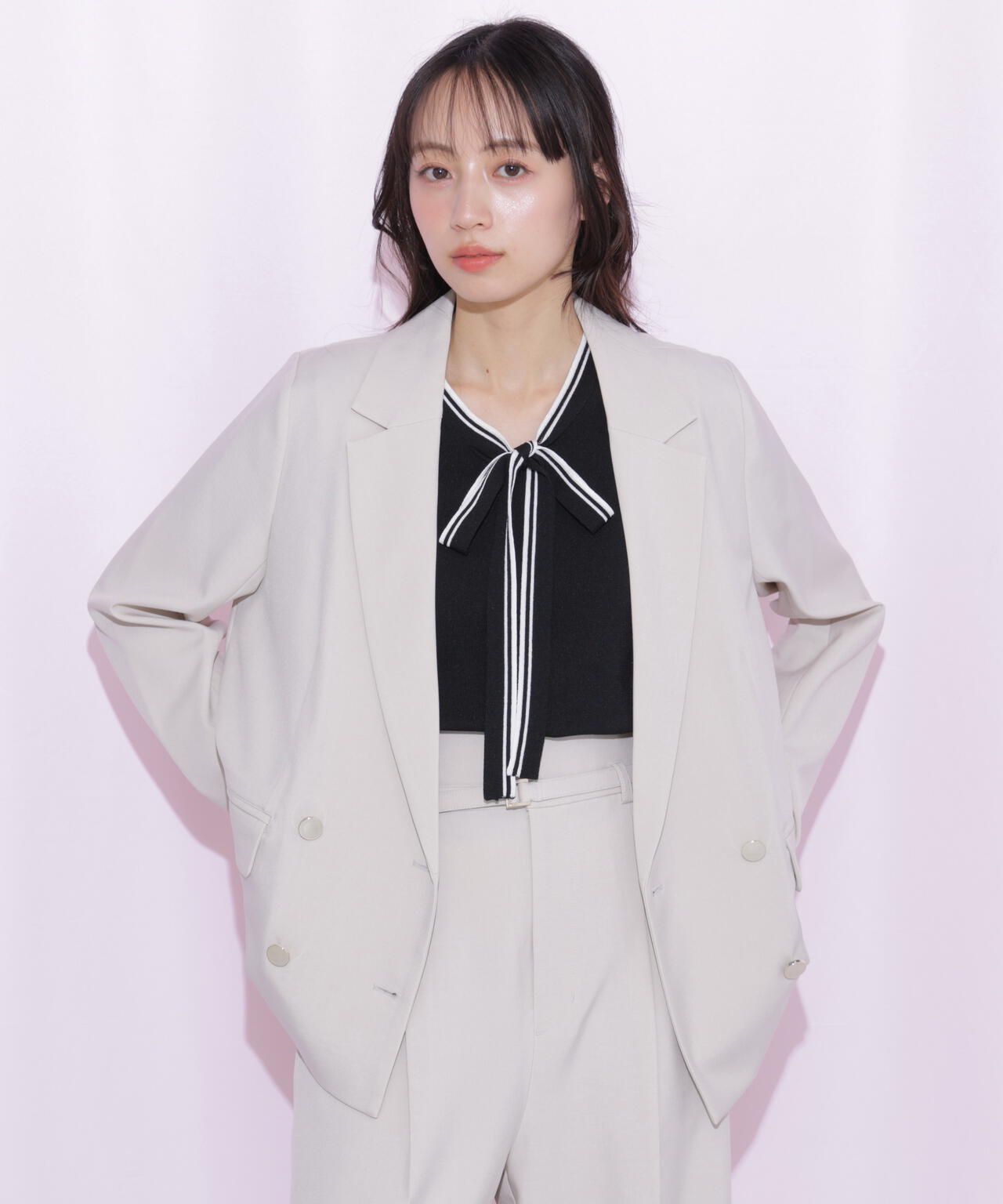 161cm 着用サイズ：M