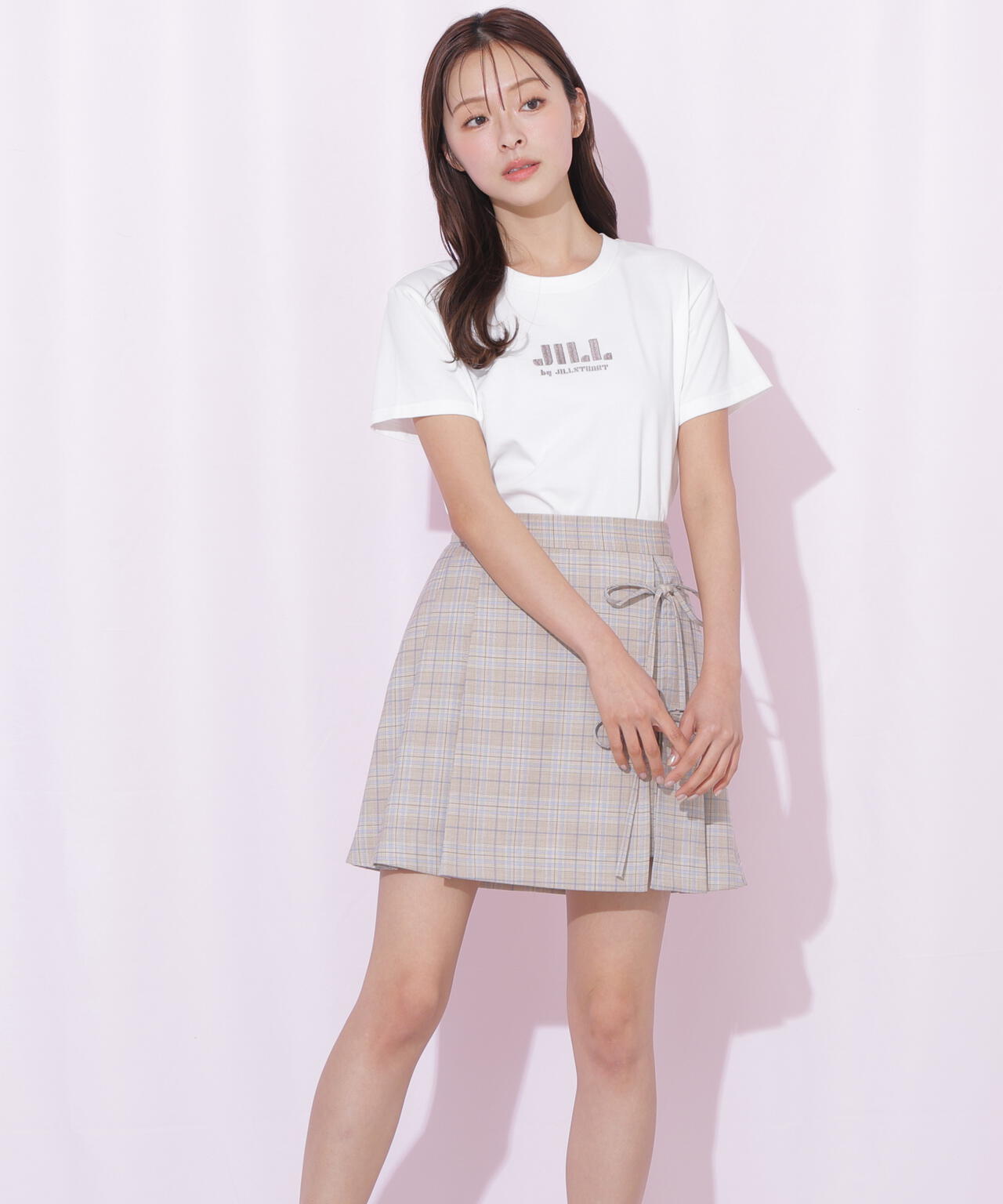 刺繍ロゴTシャツオーガニックコットン