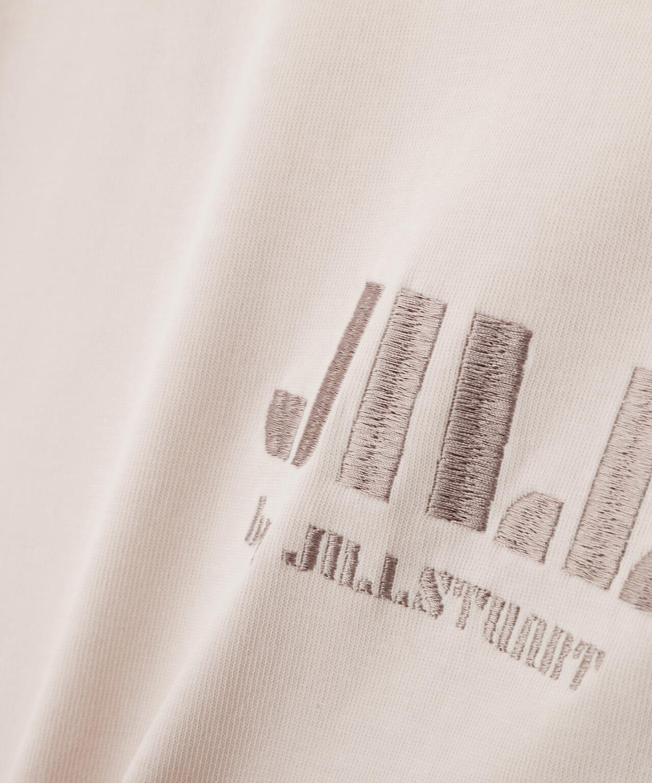 刺繍ロゴTシャツオーガニックコットン