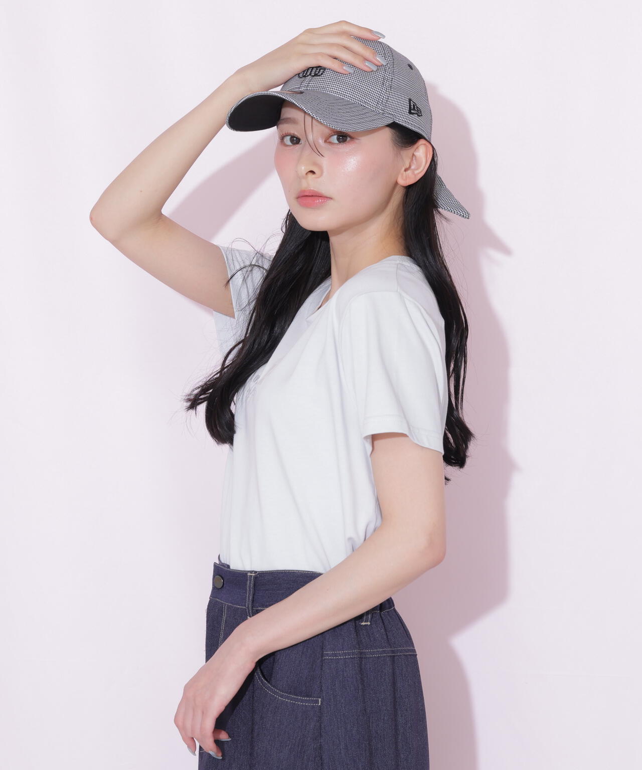 刺繍ロゴTシャツオーガニックコットン