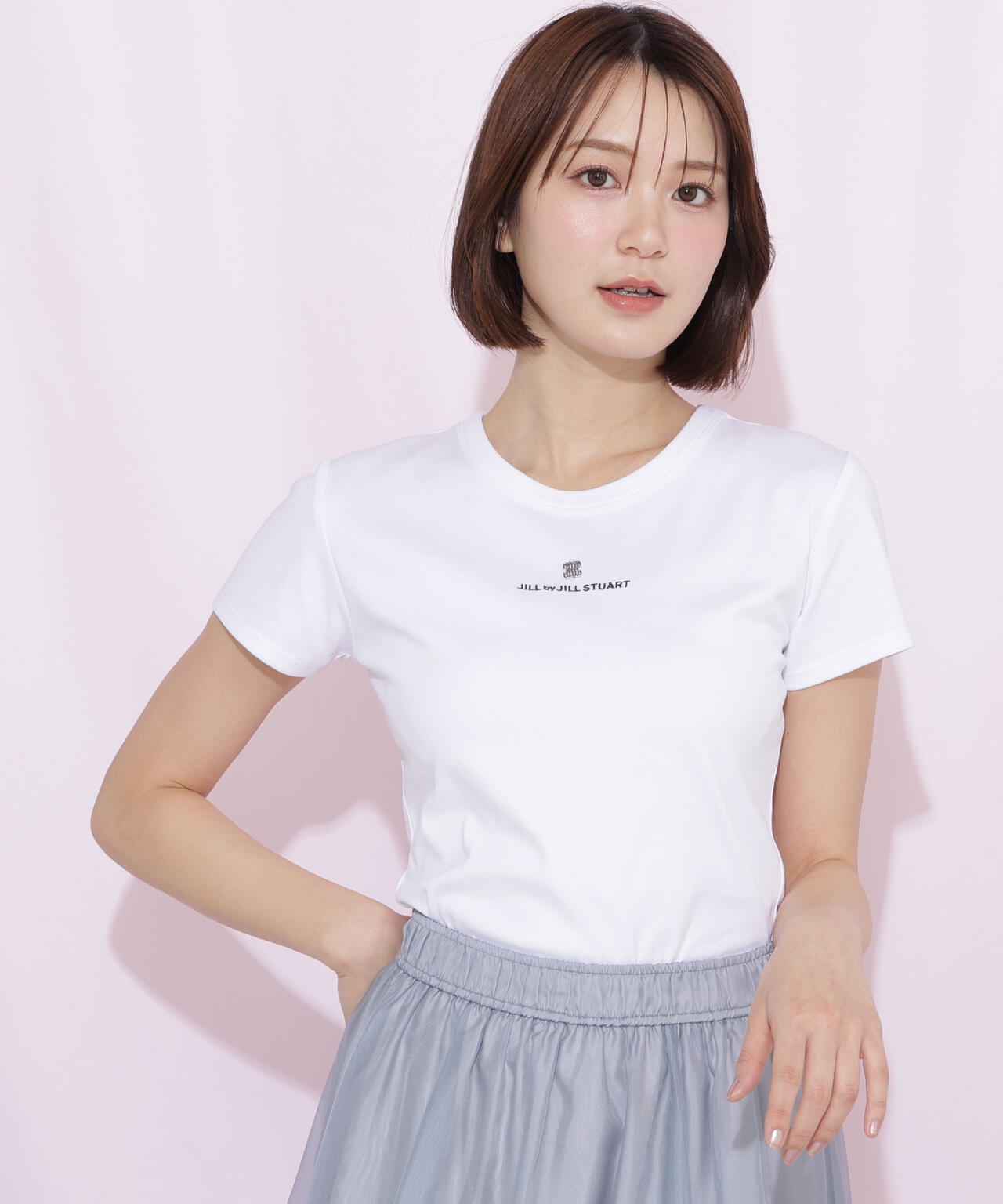 コンパクトワンポイントロゴTシャツ