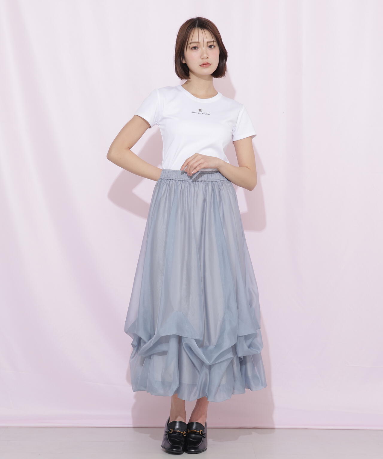 コンパクトワンポイントロゴTシャツ