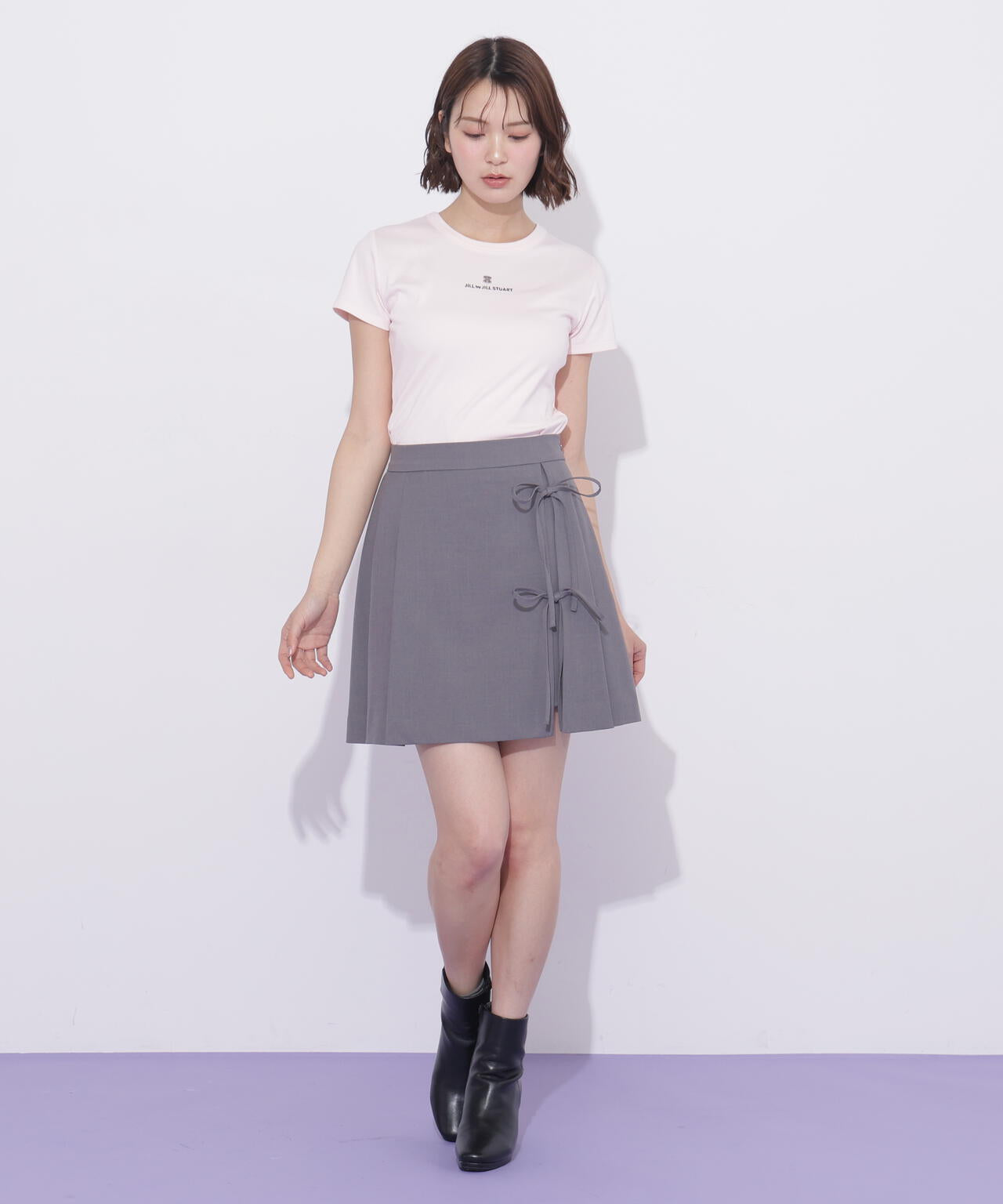 コンパクトワンポイントロゴTシャツ