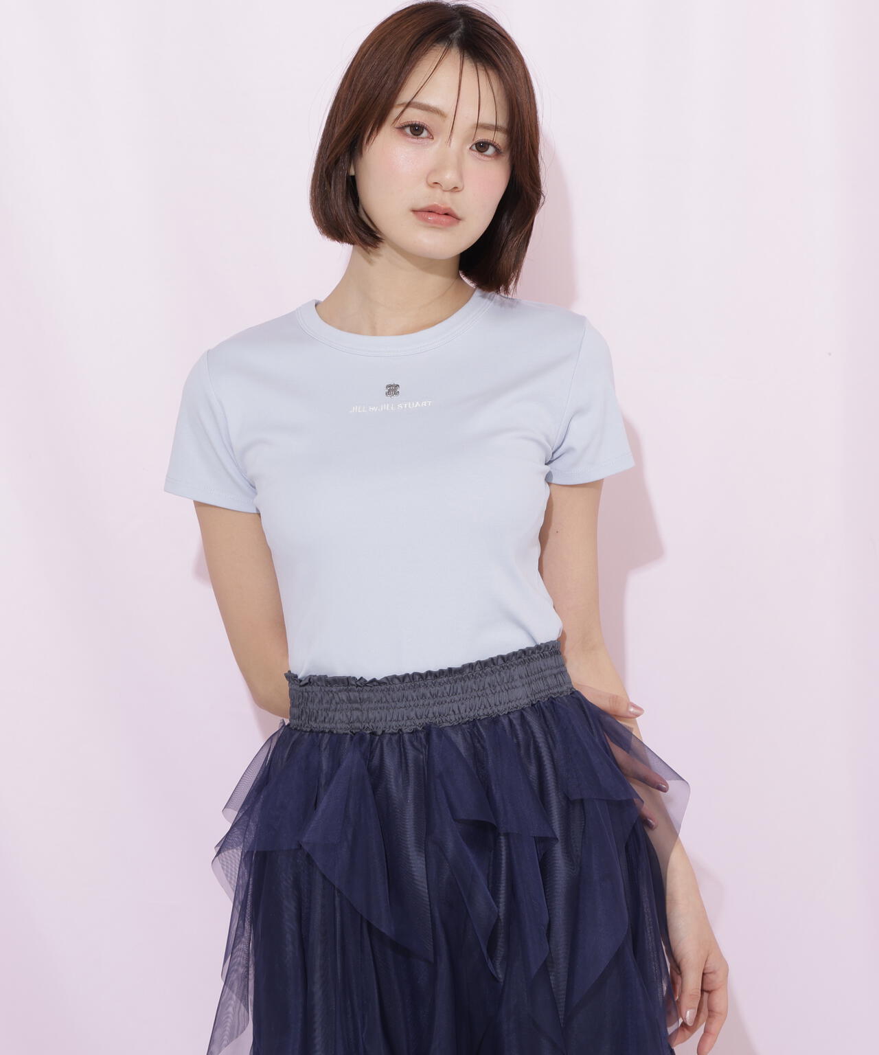 コンパクトワンポイントロゴTシャツ