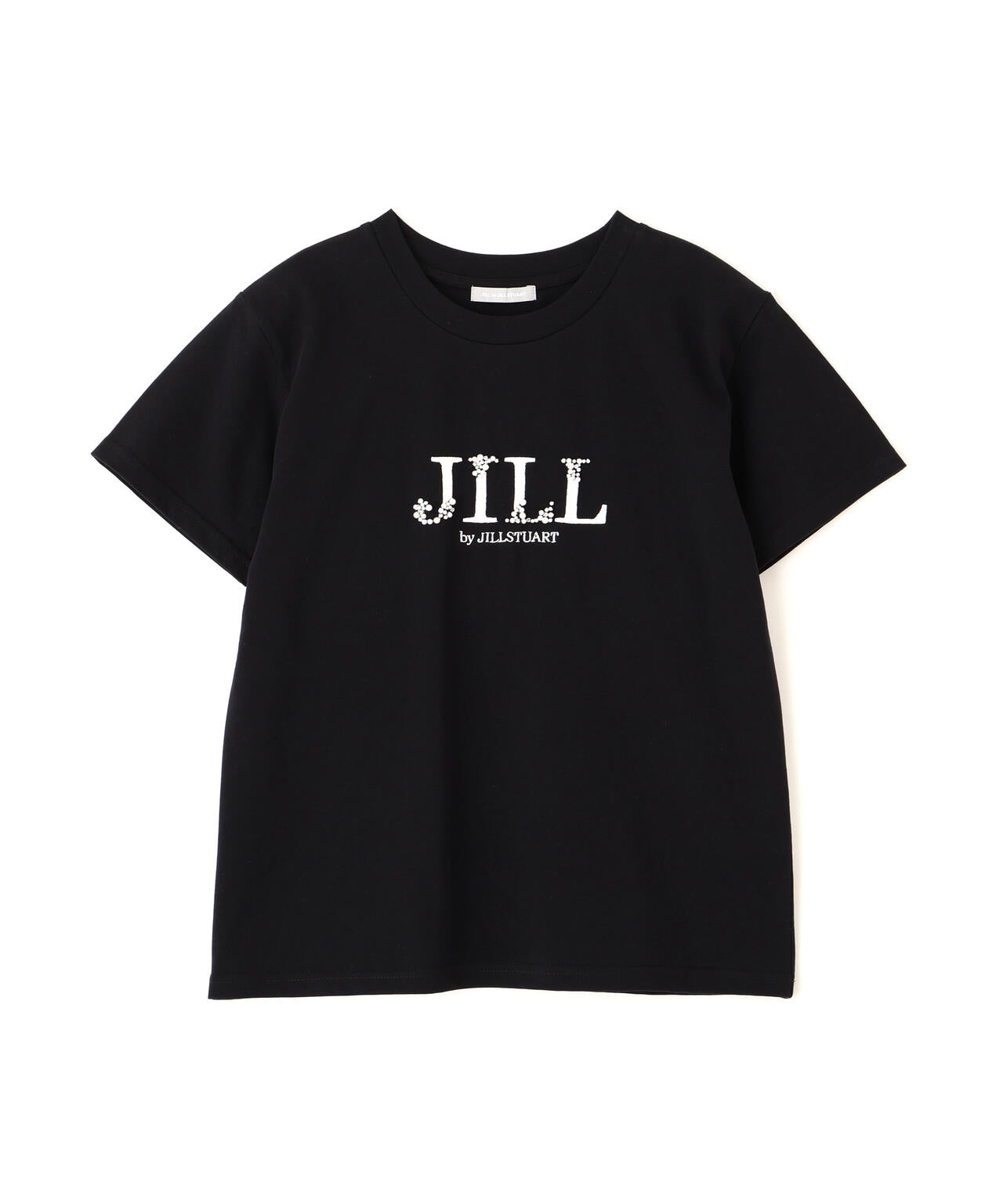 オーガニックコットンビジューロゴTシャツ