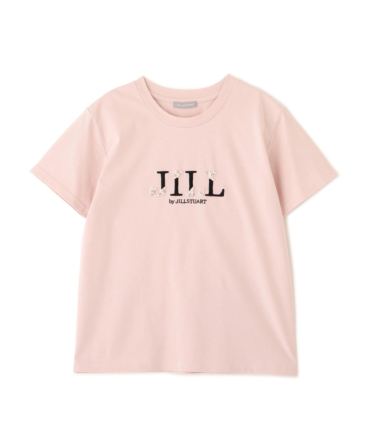 オーガニックコットンビジューロゴTシャツ