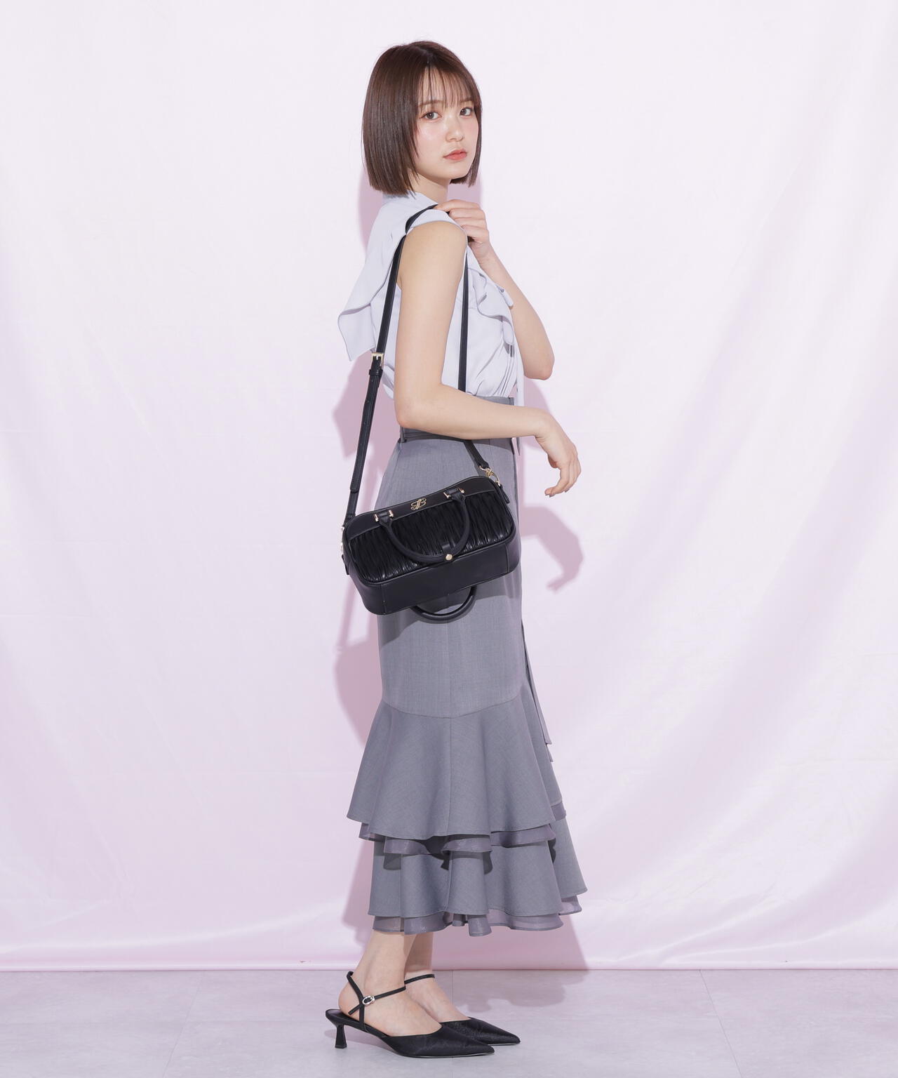 Noble J パフィーボストンバッグ