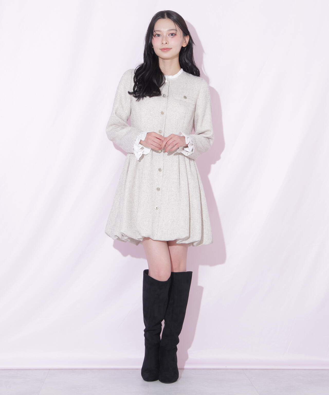 162cm 着用サイズ：M