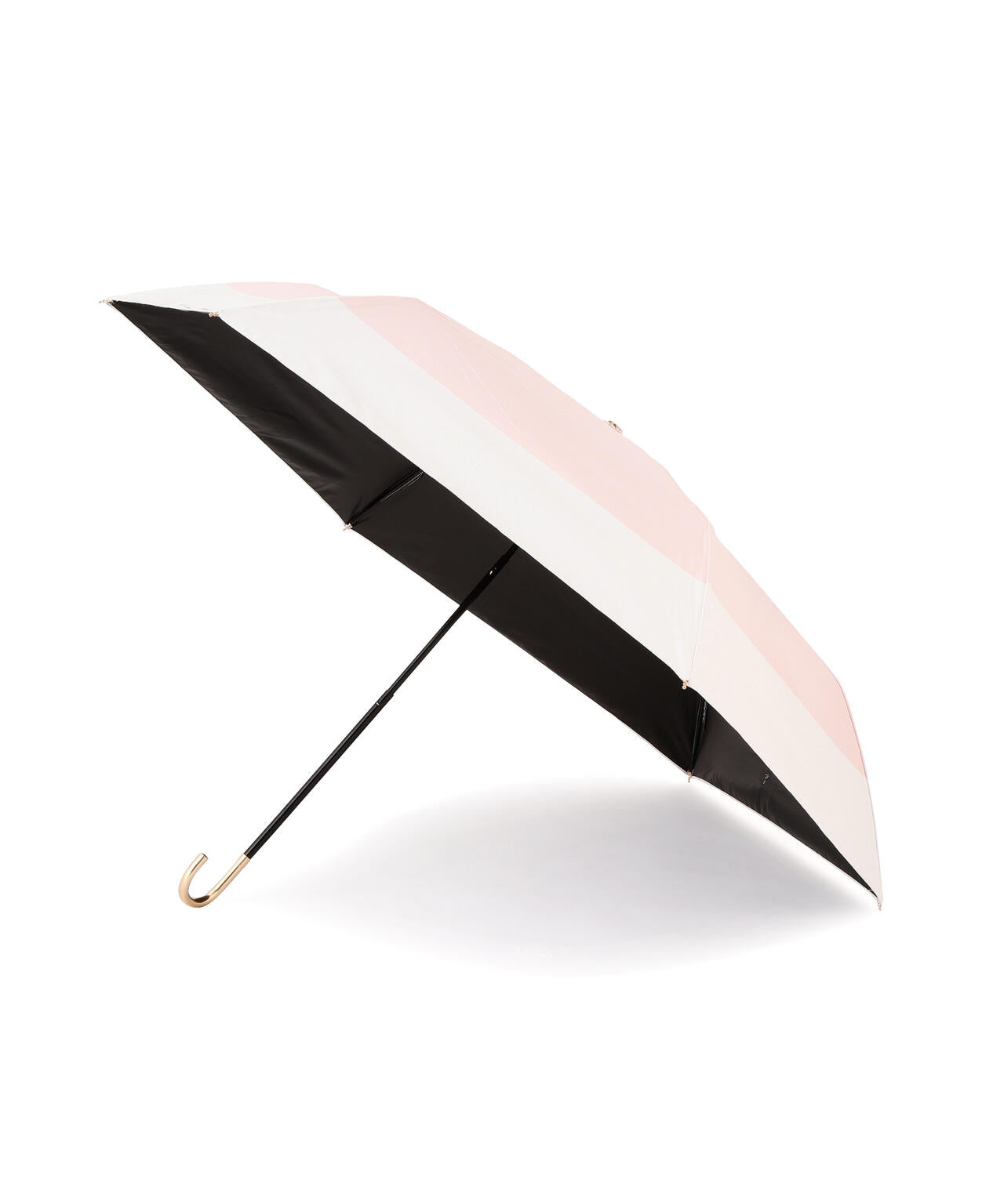 スレンダーハンドル晴雨兼用折りたたみ日傘