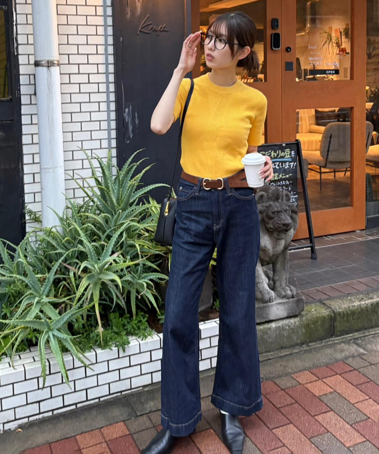 【一部追加生産予約】【累計販売6万本突破！選べる7色】【4サイズ展開XS-L] ベーシックワイドデニムパンツ【低身長サイズ有】【Lサイズ有】