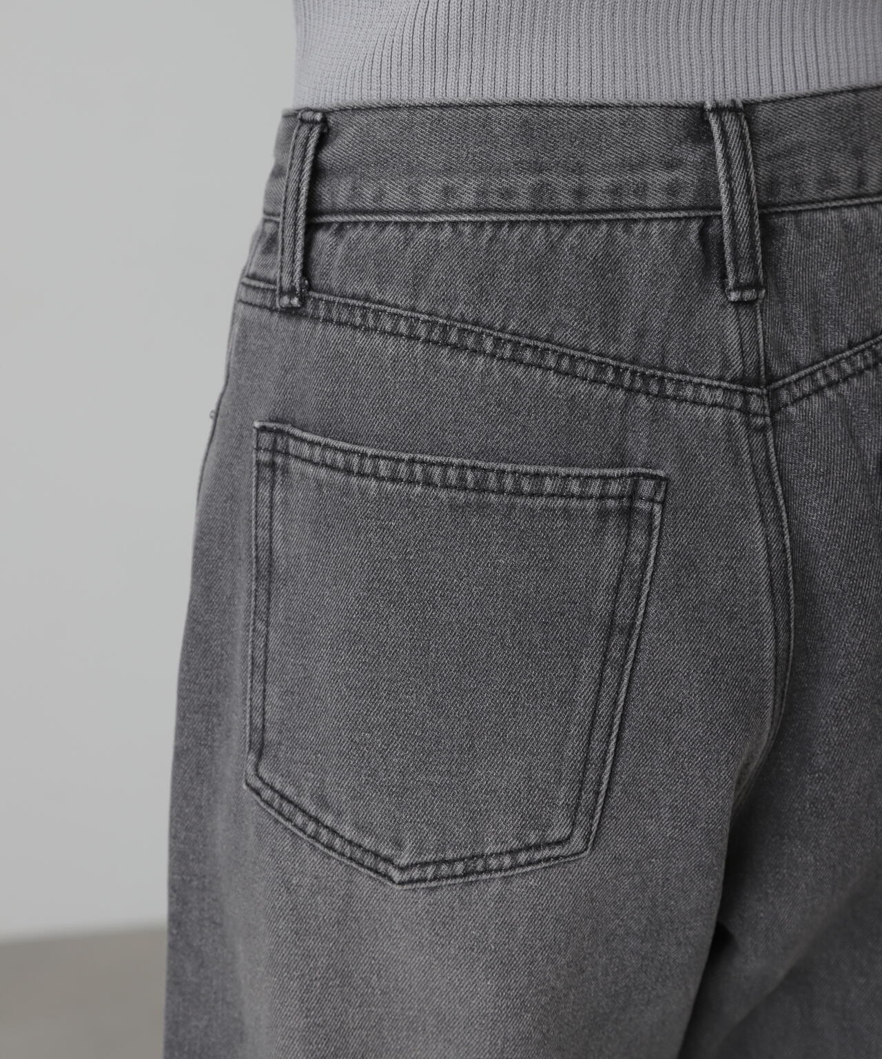 【一部追加生産予約】【4サイズ展開XS-L】ストレートデニムパンツ【低身長サイズ有】