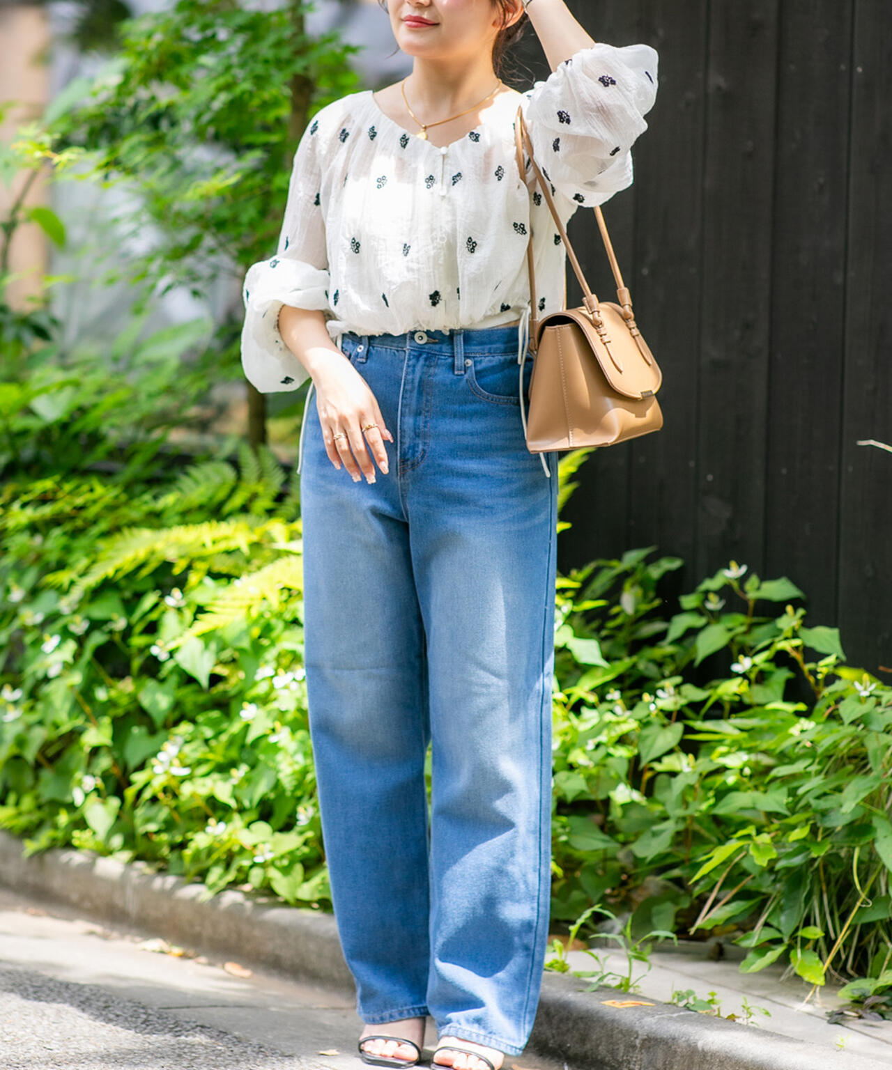 【一部追加生産予約】【4サイズ展開XS-L】ストレートデニムパンツ【低身長サイズ有】