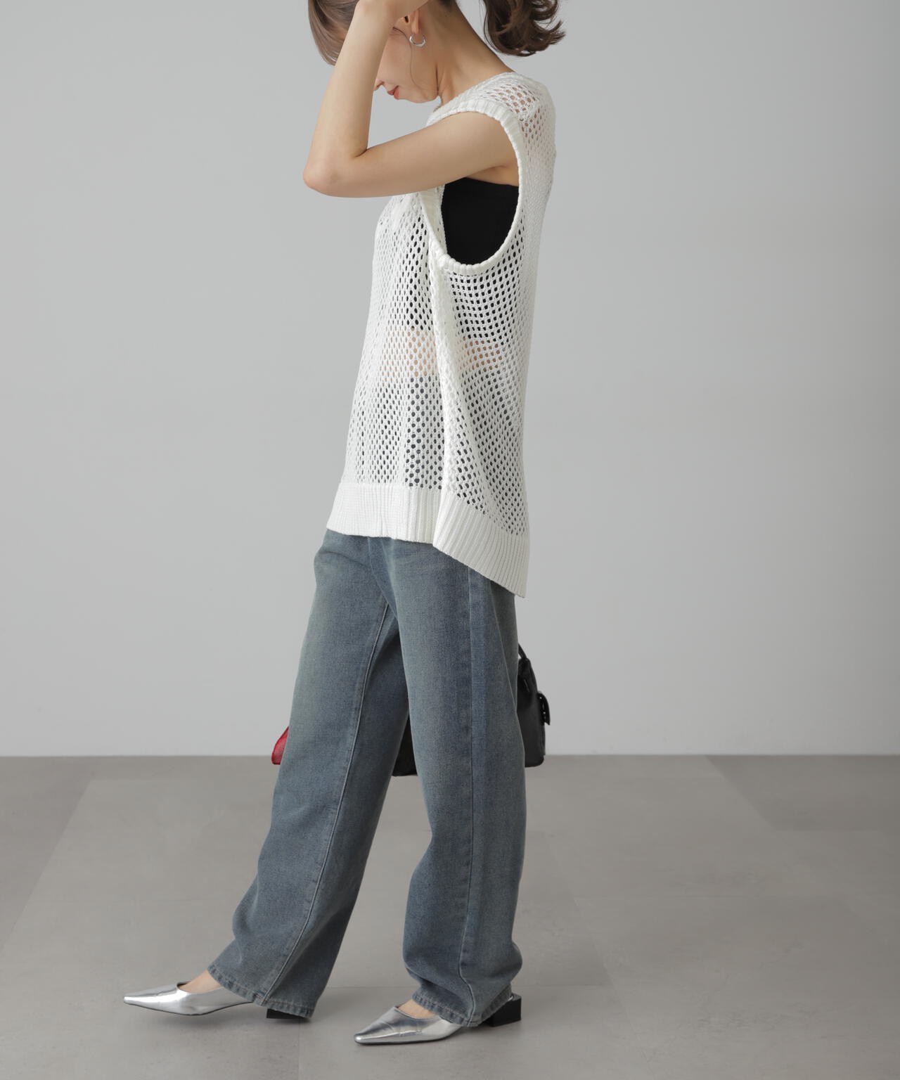 【一部追加生産予約】【4サイズ展開XS-L】ストレートデニムパンツ【低身長サイズ有】