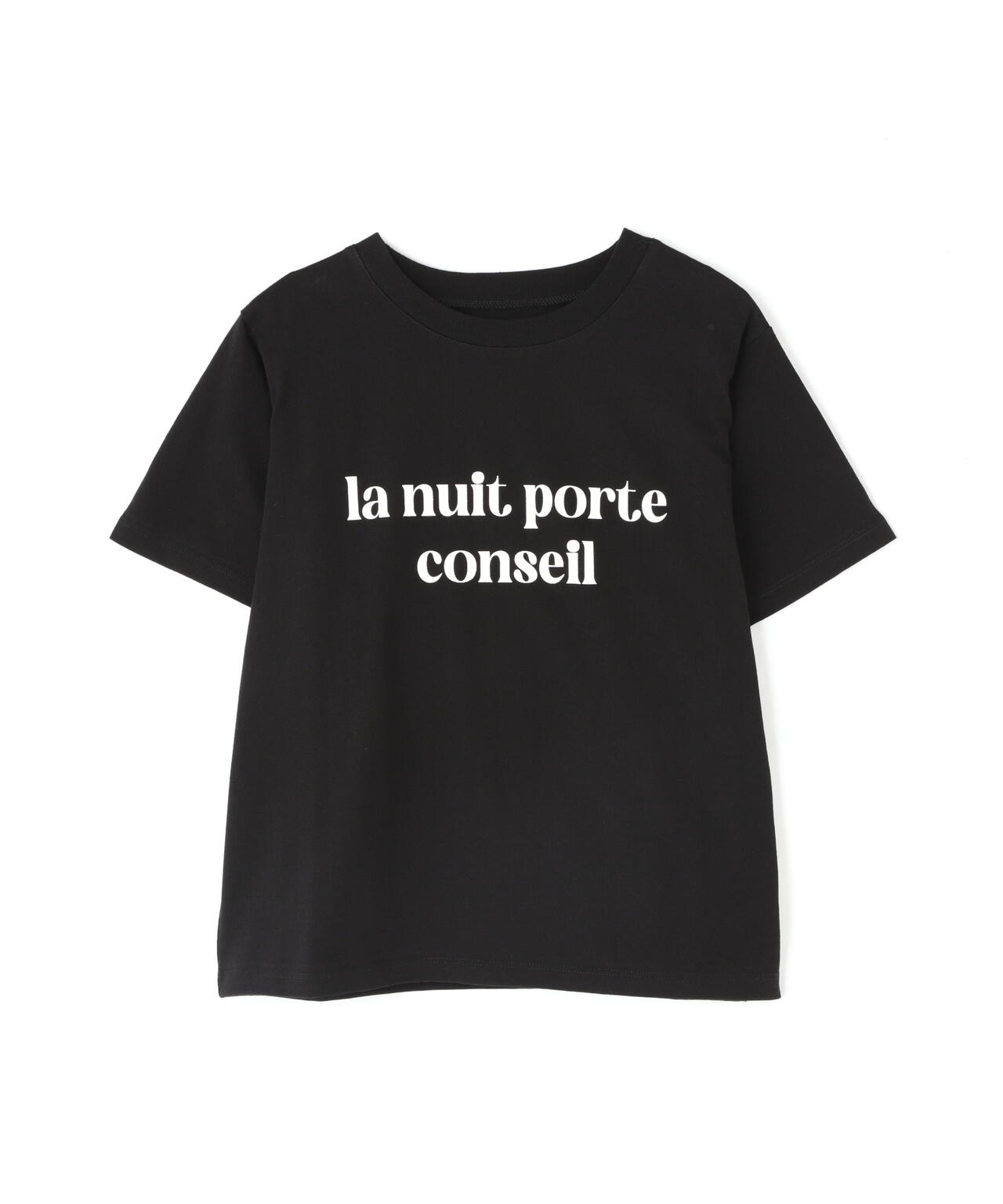 カラーフレンチロゴプリントTシャツ