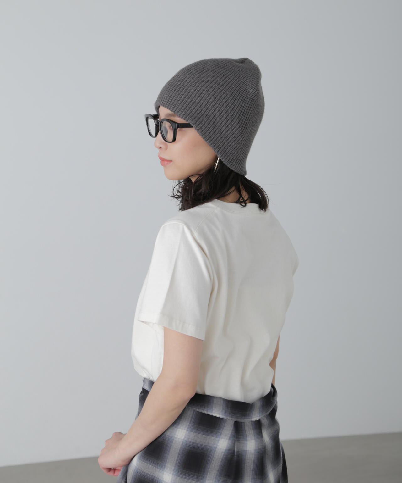 カラーフレンチロゴプリントTシャツ