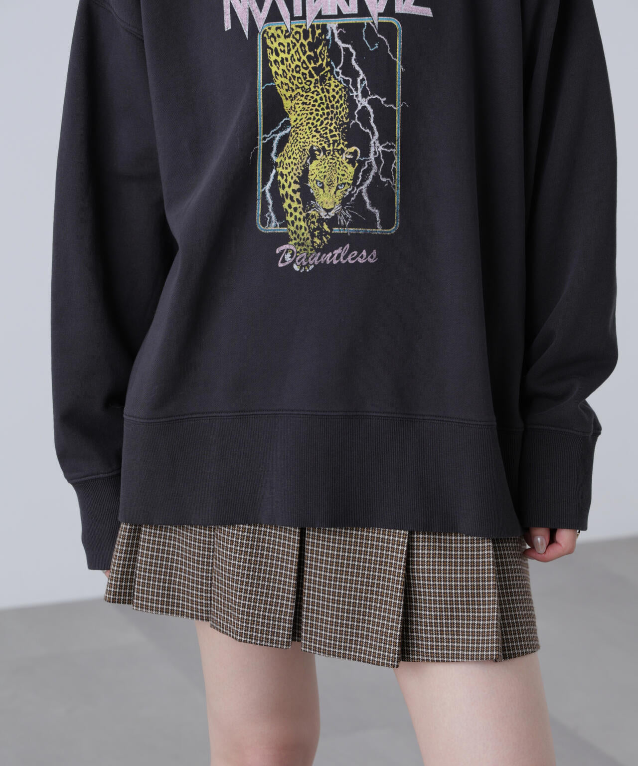 ロックプリントスウェット