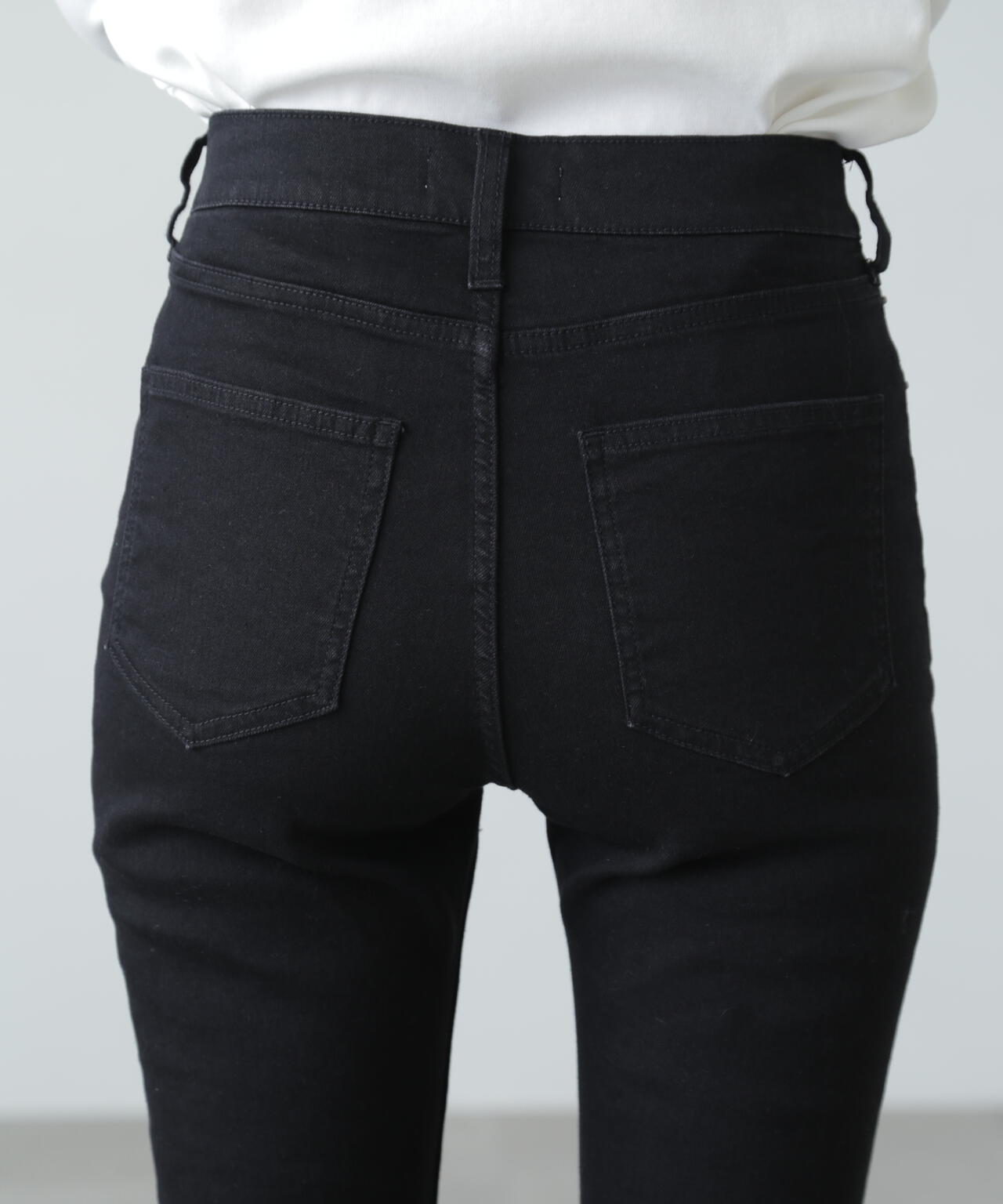 【3サイズ展開XS-M】ベーシックスキニーデニムパンツ【低身長サイズ有】